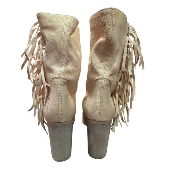 NWOB Free People Wild Rose Slouch Boot, Bone, Sz 39 - Picture 6 of 6